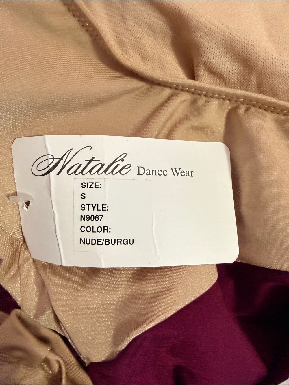 Natalie Dancewear Two-Tone 3/4 Sleeve Women’s Leotard - Picture 3 of 8
